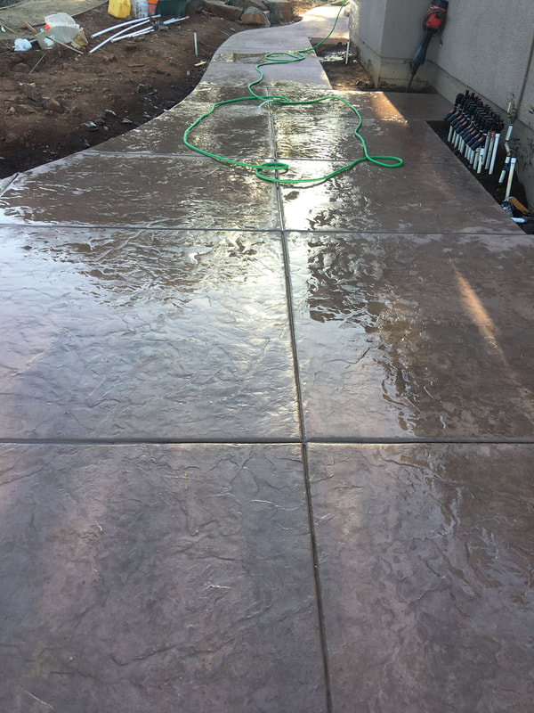 stained concrete fair oaks ca